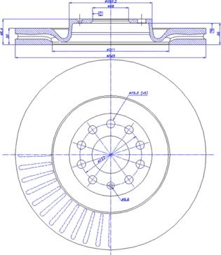 CAR 142.1133 - Тормозной диск autospares.lv