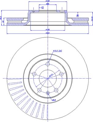 CAR 142.1128 - Тормозной диск autospares.lv