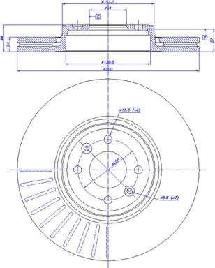 CAR 142.1179 - Тормозной диск autospares.lv