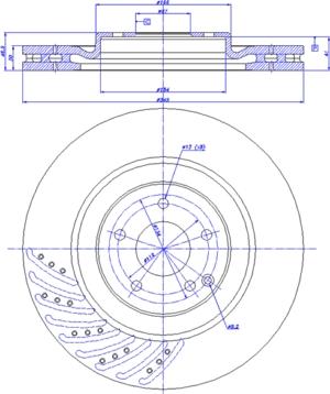 CAR 142.1177 - Тормозной диск autospares.lv