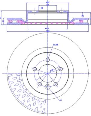 CAR 142.1394 - Тормозной диск autospares.lv