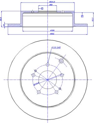 CAR 142.1351 - Тормозной диск autospares.lv