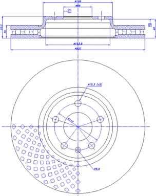 CAR 142.1309 - Тормозной диск autospares.lv