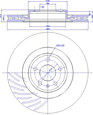 CAR 142.1308 - Тормозной диск autospares.lv