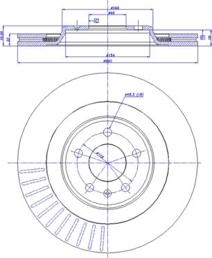 CAR 142.1310 - Тормозной диск autospares.lv