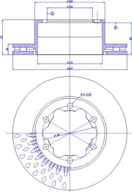 CAR 142.1331 - Тормозной диск autospares.lv