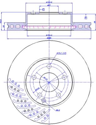 CAR 142.1373 - Тормозной диск autospares.lv