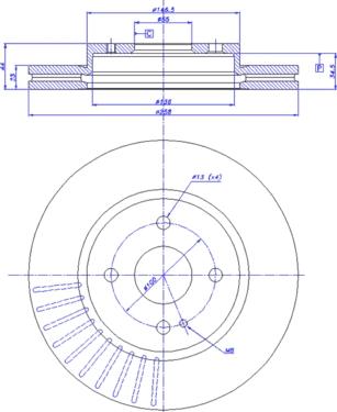 CAR 142.1377 - Тормозной диск autospares.lv