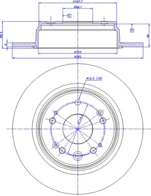 CAR 142.1241 - Тормозной диск autospares.lv