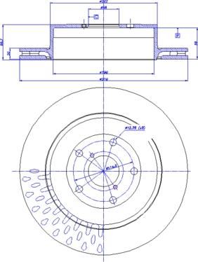 CAR 142.1268 - Тормозной диск autospares.lv