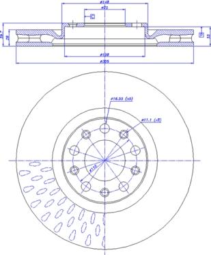 CAR 142.1225 - Тормозной диск autospares.lv