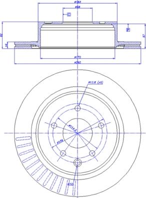 CAR 142.1277 - Тормозной диск autospares.lv