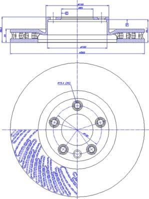 CAR 142.1705 - Тормозной диск autospares.lv