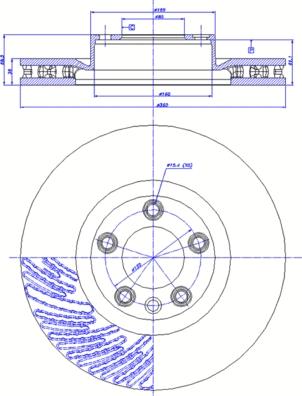 CAR 142.1706 - Тормозной диск autospares.lv