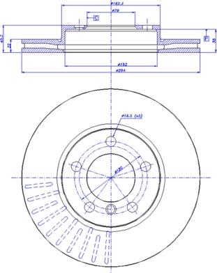 CAR 142.1702 - Тормозной диск autospares.lv