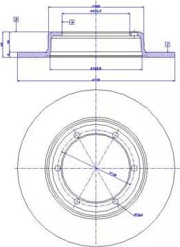 CAR 142.171 - Тормозной диск autospares.lv