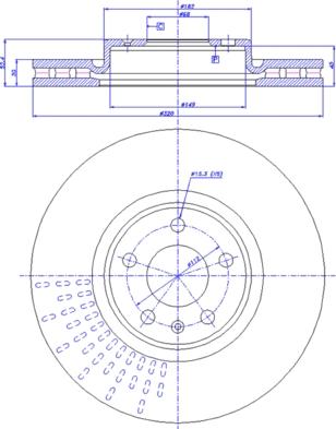 CAR 142.1788 - Тормозной диск autospares.lv