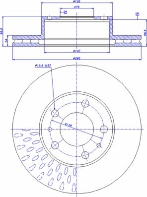 CAR 142.173 - Тормозной диск autospares.lv