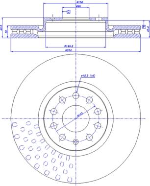 CAR 142.1727 - Тормозной диск autospares.lv