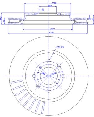 CAR 142.1779 - Тормозной диск autospares.lv