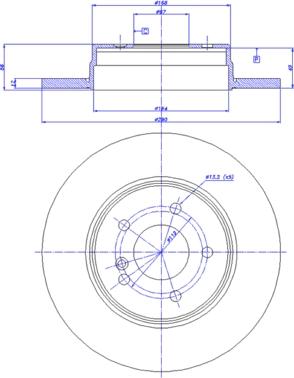 CAR 142.394 - Тормозной диск autospares.lv