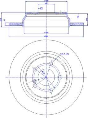 CAR 142.392 - Тормозной диск autospares.lv