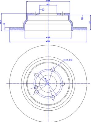 CAR 142.397 - Тормозной диск autospares.lv