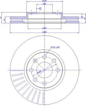 Brake Engineering DI956124 - Тормозной диск autospares.lv