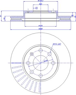 CAR 142.383 - Тормозной диск autospares.lv