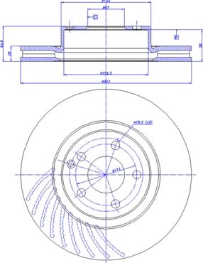 CAR 142.387 - Тормозной диск autospares.lv