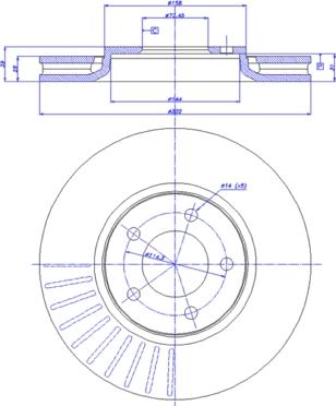 CAR 142.336 - Тормозной диск autospares.lv