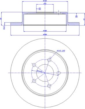 CAR 142.337 - Тормозной диск autospares.lv