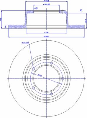 CAR 142.327 - Тормозной диск autospares.lv