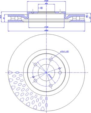 CAR 142.373 - Тормозной диск autospares.lv