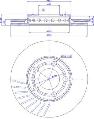 CAR 142.291 - Тормозной диск autospares.lv