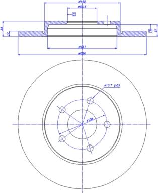 CAR 142.219 - Тормозной диск autospares.lv