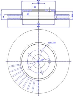 CAR 142.218 - Тормозной диск autospares.lv