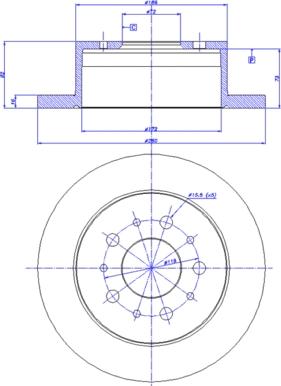 CAR 142.213 - Тормозной диск autospares.lv