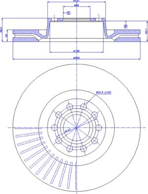 CAR 142.288 - Тормозной диск autospares.lv