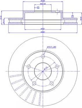 CAR 142.230 - Тормозной диск autospares.lv