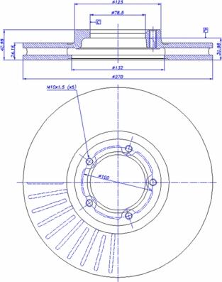 CAR 142.237 - Тормозной диск autospares.lv