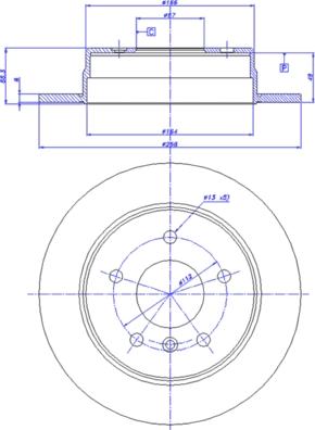 CAR 142.279 - Тормозной диск autospares.lv