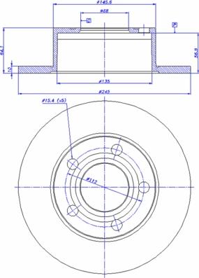 CAR 142.752 - Тормозной диск autospares.lv