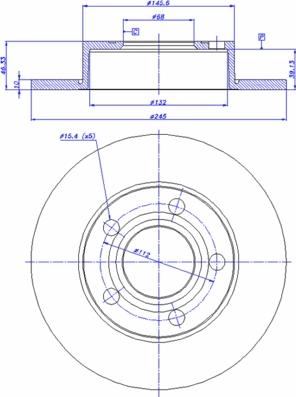 CAR 142.765 - Тормозной диск autospares.lv