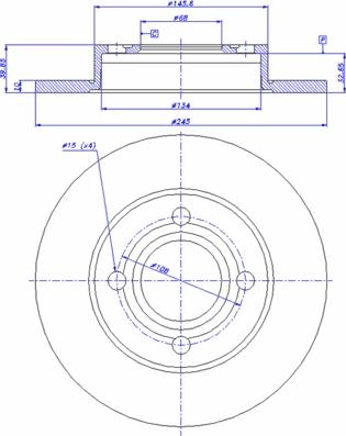 CAR 142.707 - Тормозной диск autospares.lv