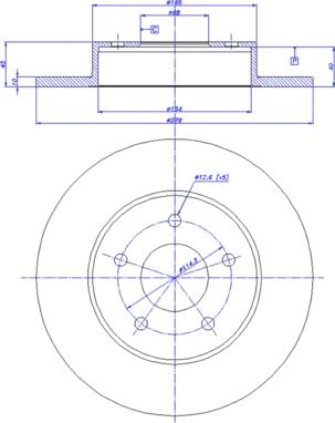 CAR 142.787 - Тормозной диск autospares.lv