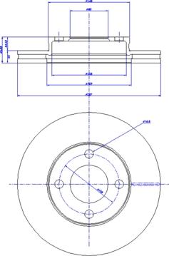 CAR 142.723 - Тормозной диск autospares.lv