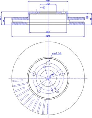 CAR 142.777 - Тормозной диск autospares.lv