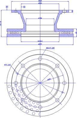 CAR 150.083 - Тормозной диск autospares.lv