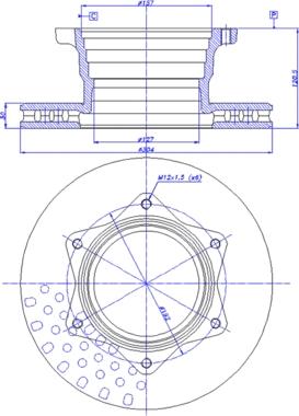 CAR 150.325 - Тормозной диск autospares.lv